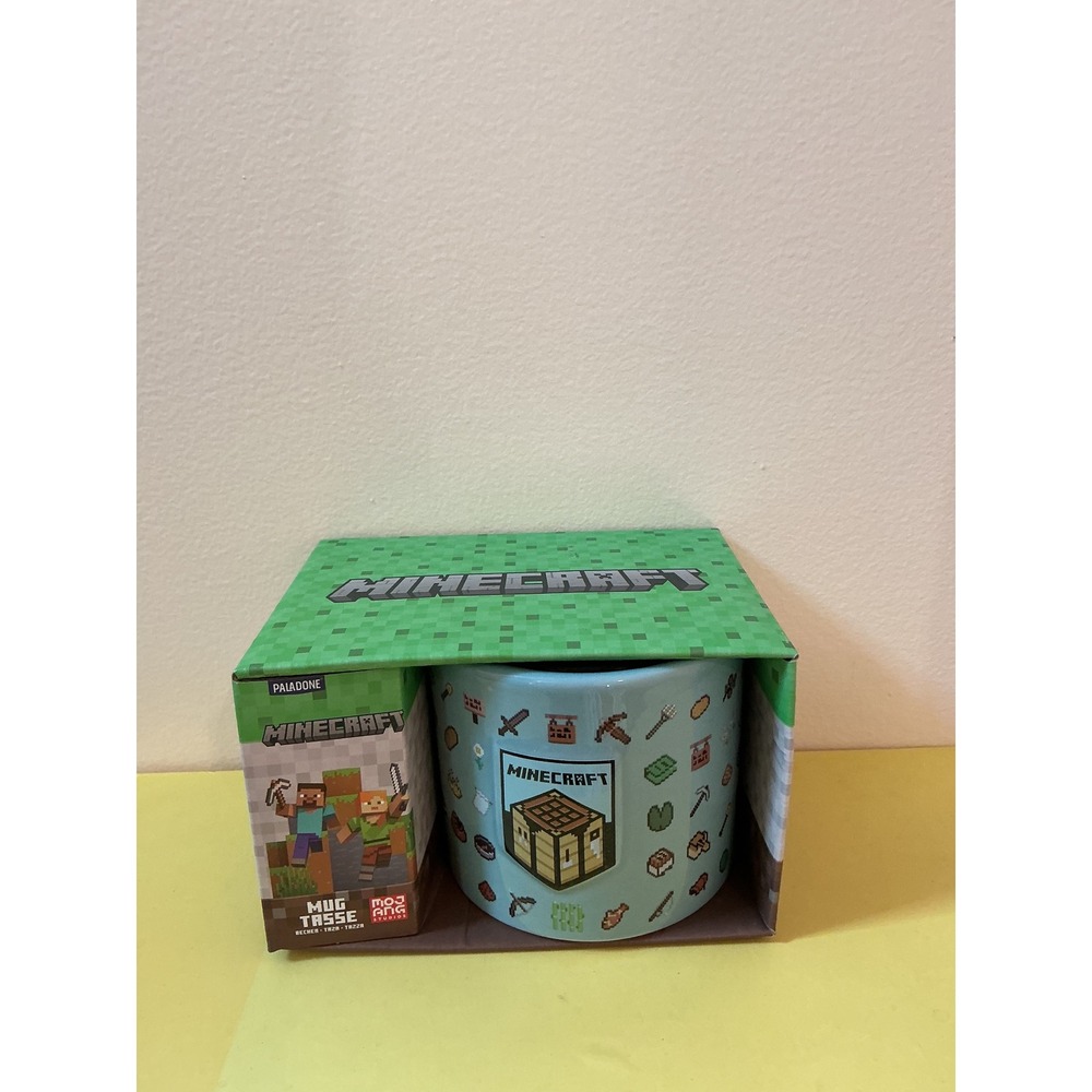 Minecraft Creeper Mug 400ml 13oz Ceramic Collectible Gift Boxed